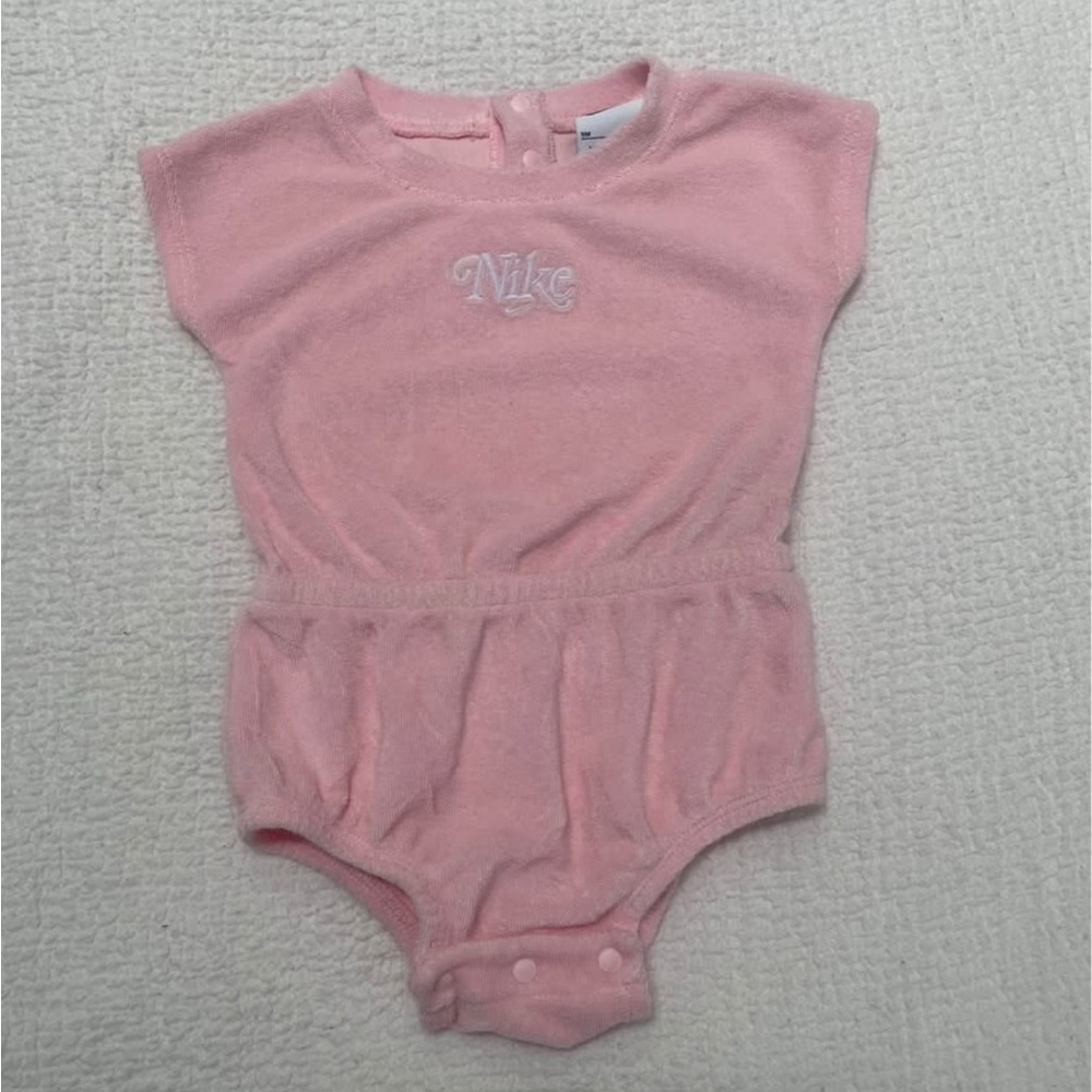 Nike Pink Bodysuit Swim Cover Up